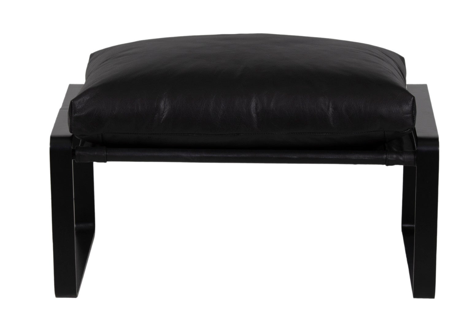 Damo Leather Ottoman