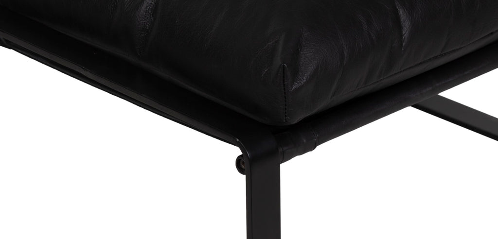 Damo Leather Ottoman