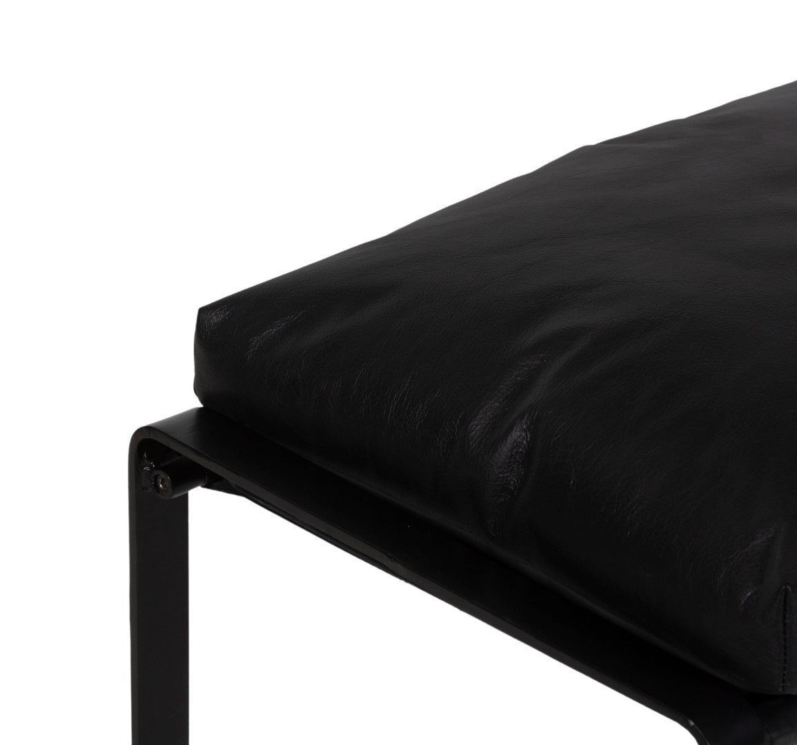 Damo Leather Ottoman