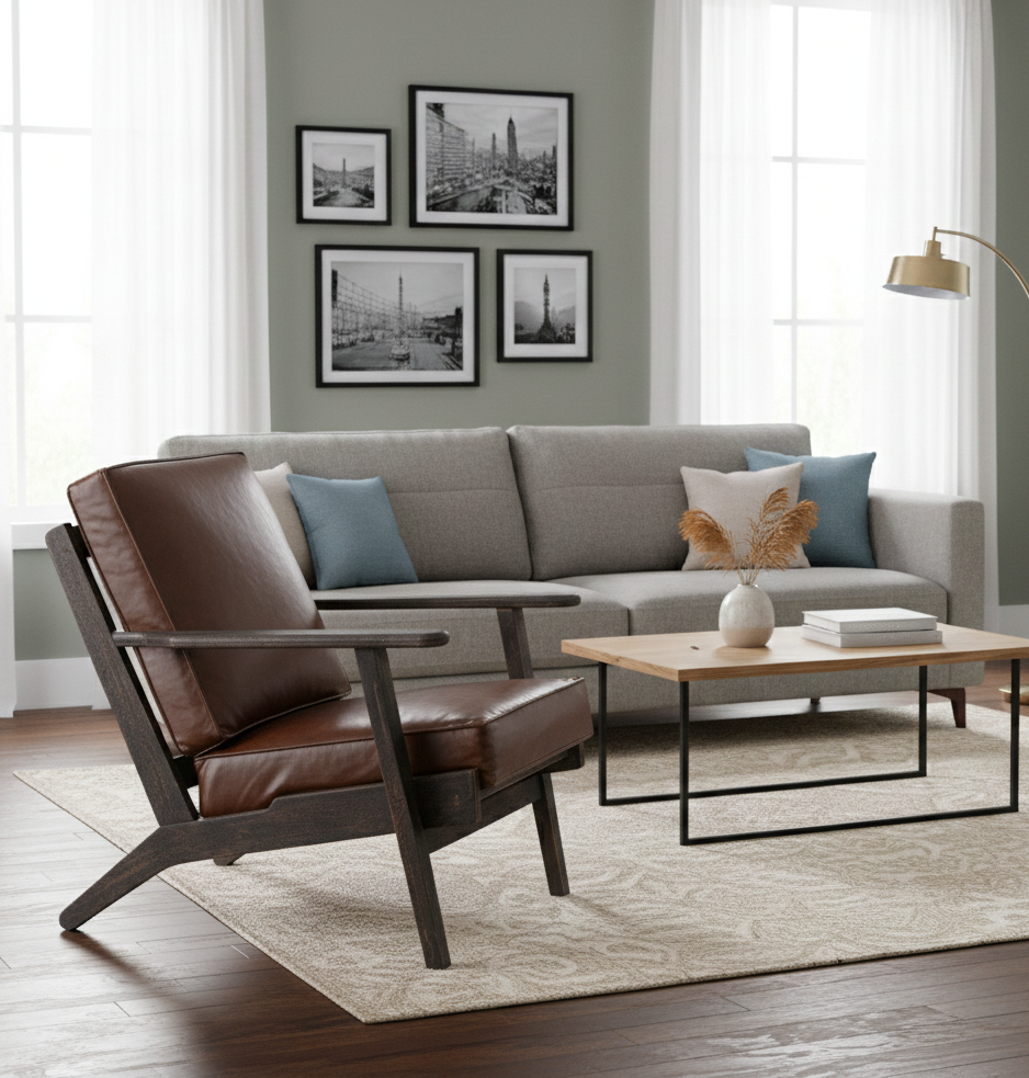 Finley Mango Wood Armchair