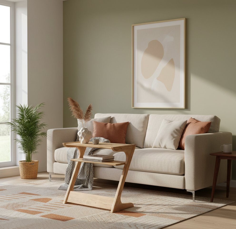 Pile Acacia Wood C Table