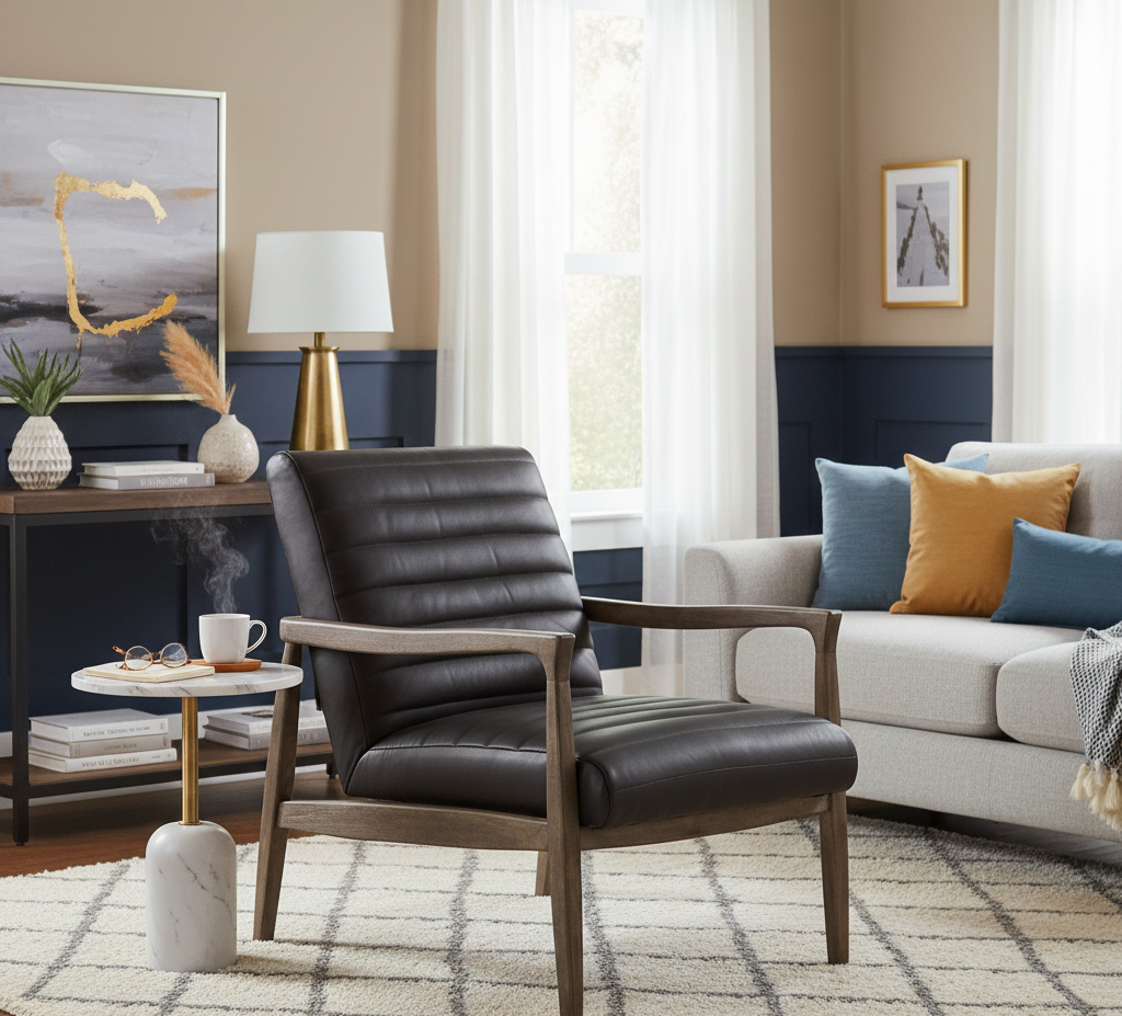 Albi Mango Wood Armchair