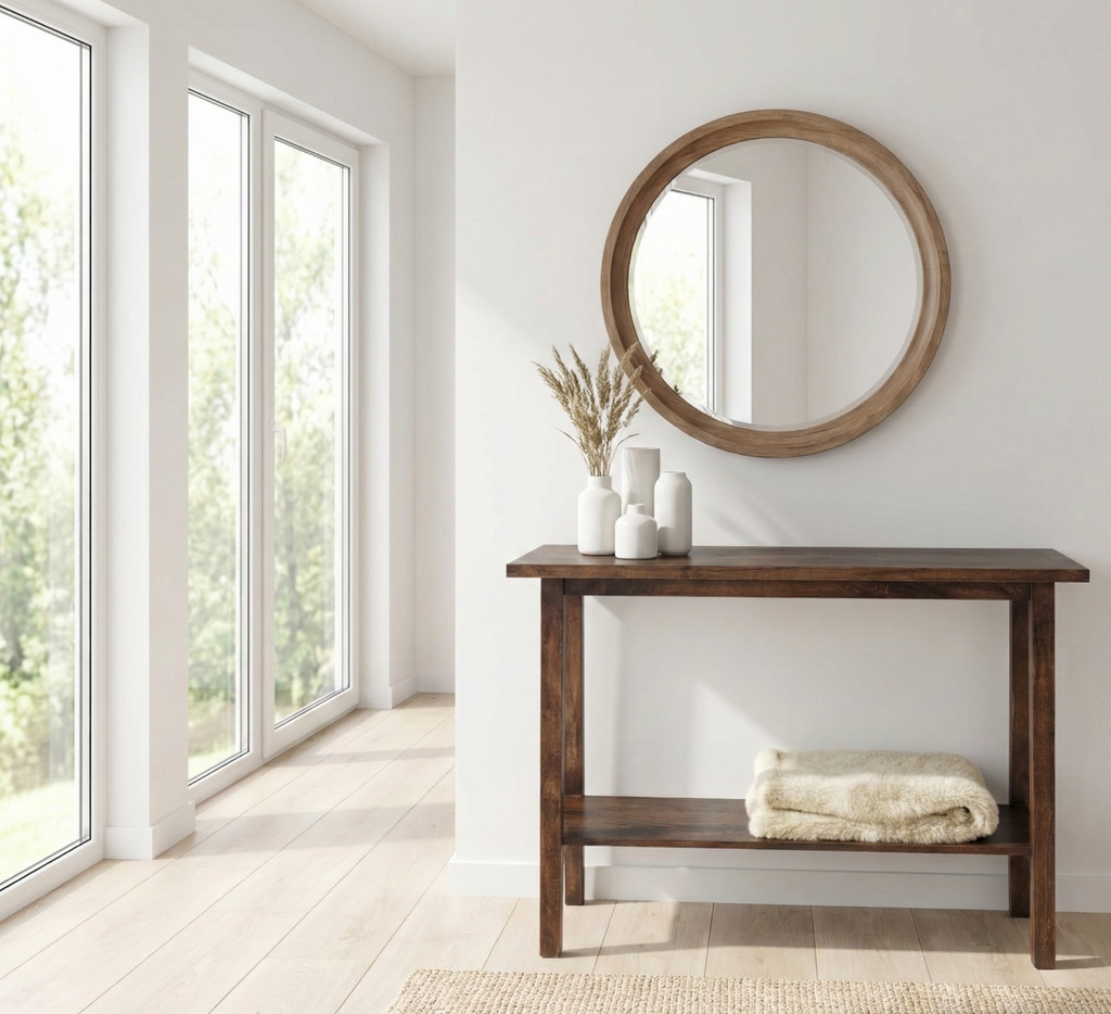 Amara Acacia Wood Console Table