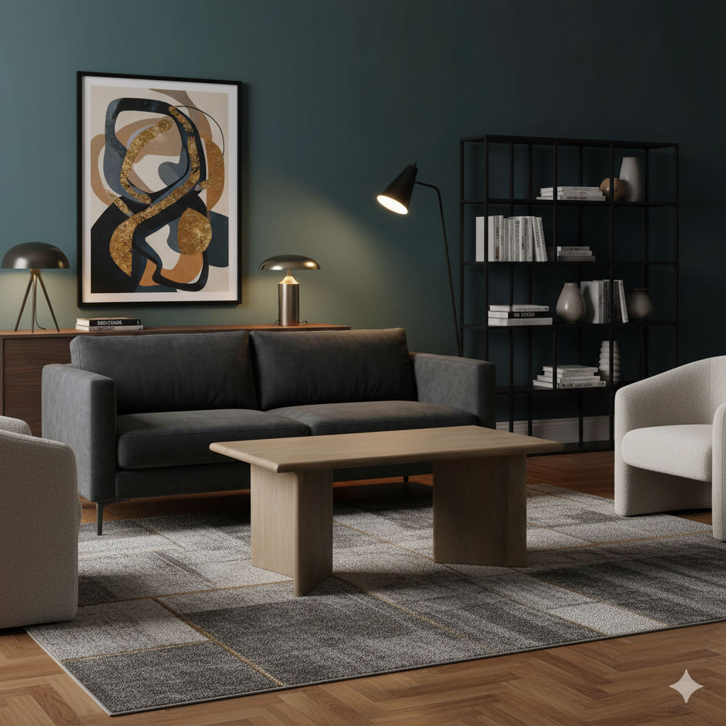 Cambria Mango Wood Coffee Table