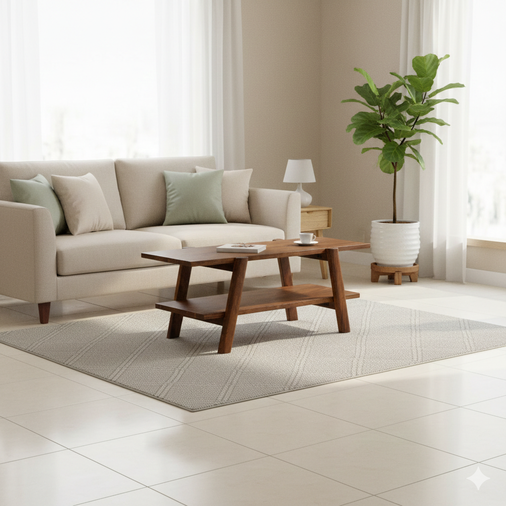 Mabel Acacia Wood Coffee Table