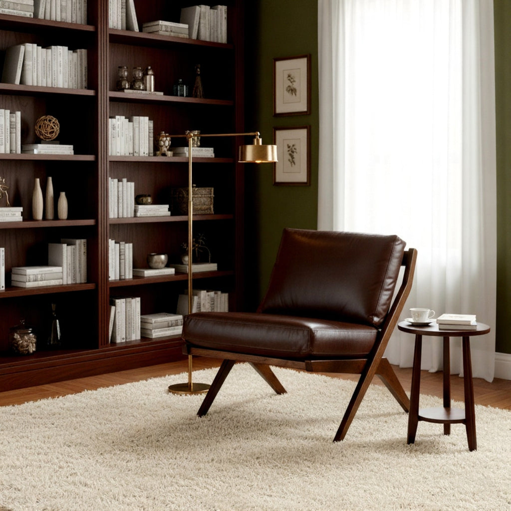 Cali Leather Accent Chair