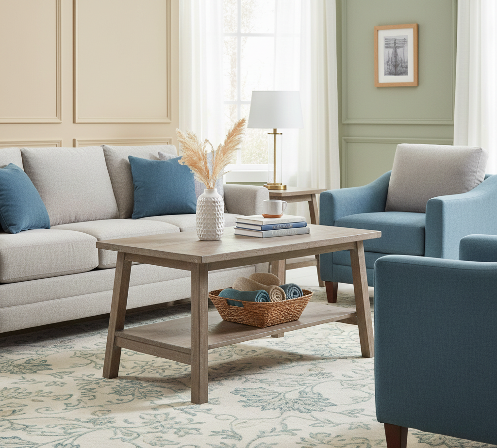 Amara Acacia Wood Coffee Table