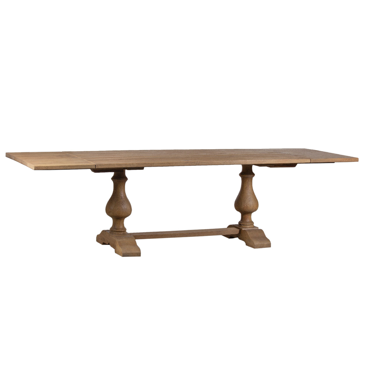 Adams Mango Wood Dining Table with Extension
