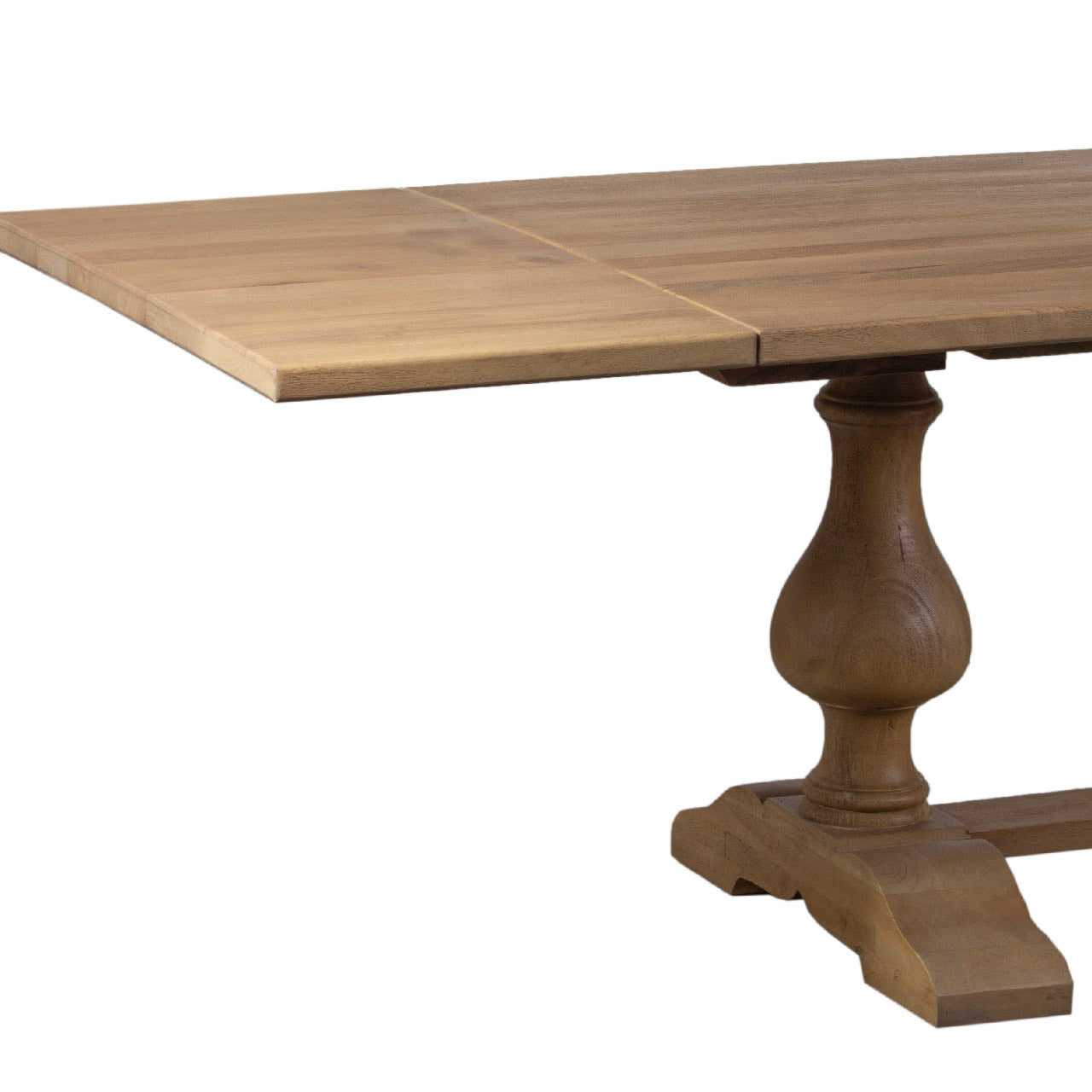 Adams Mango Wood Dining Table with Extension
