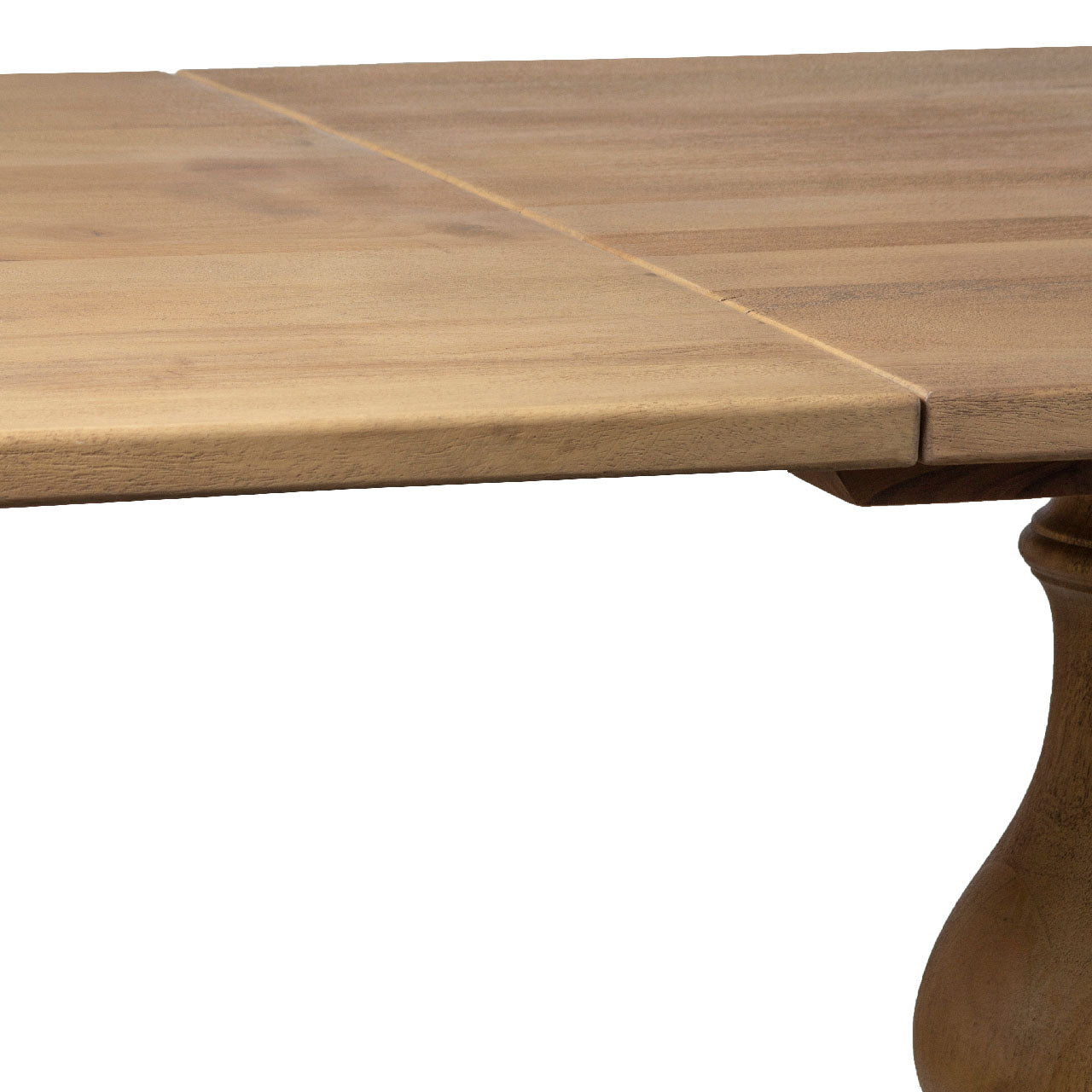 Adams Mango Wood Dining Table with Extension