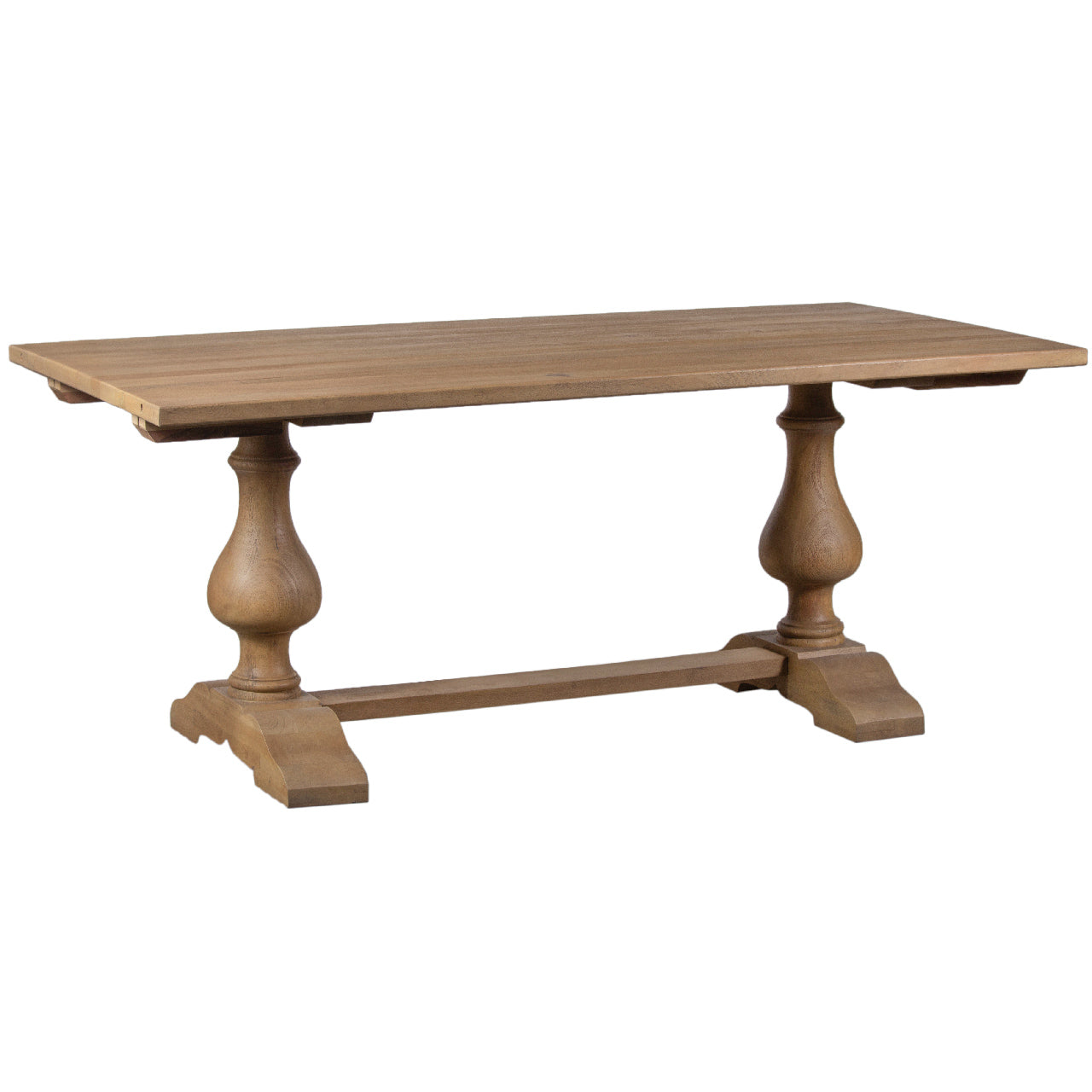 Adams Mango Wood Dining Table with Extension