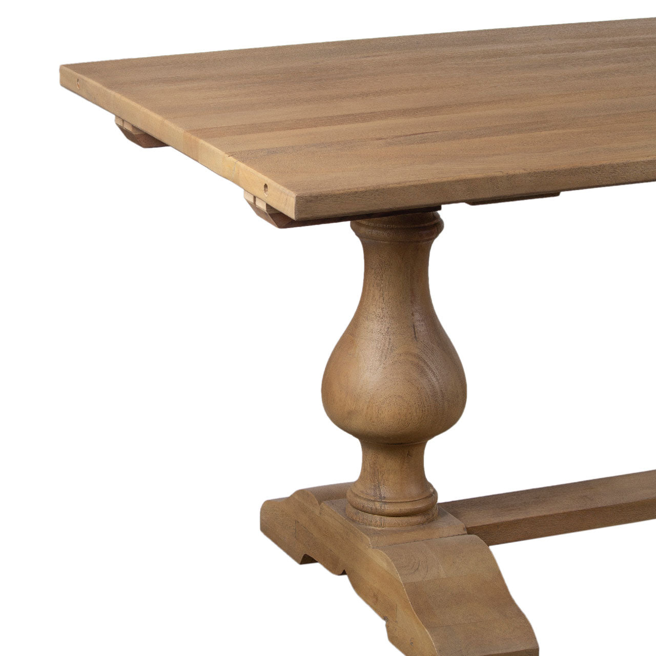 Adams Mango Wood Dining Table with Extension