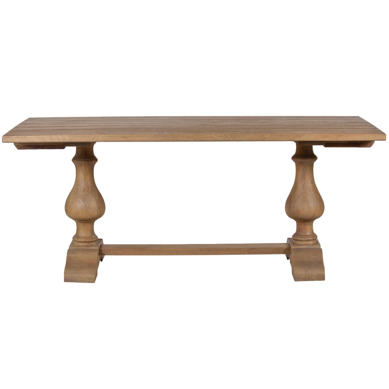 Adams Mango Wood Dining Table with Extension
