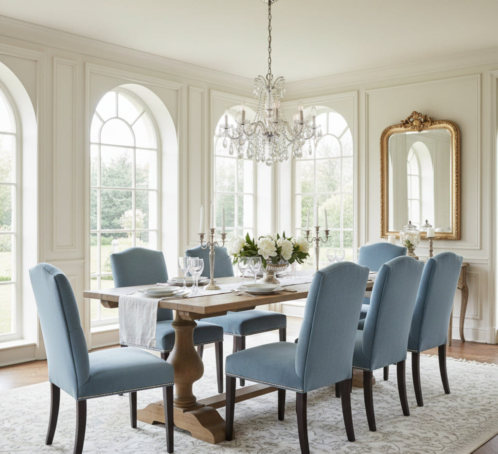 Adams Mango Wood Dining Table with Extension