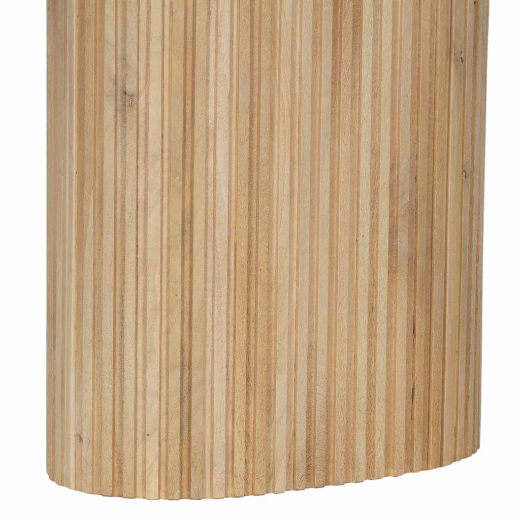 Ajman Mango Wood Console Table - Natural