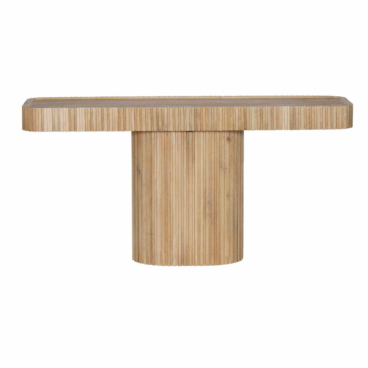 Ajman Mango Wood Console Table - Natural