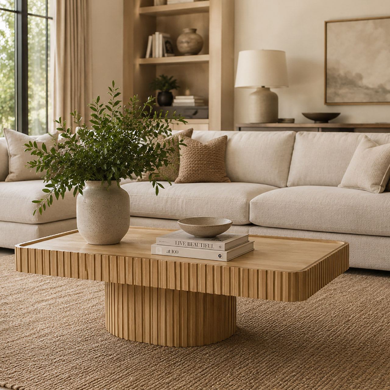 Ajman Mango Wood Coffee Table