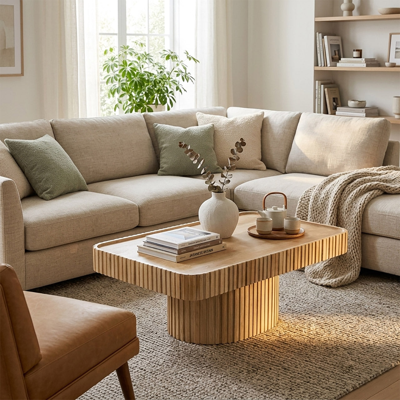 Ajman Mango Wood Coffee Table