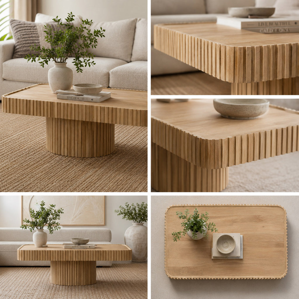Ajman Mango Wood Coffee Table