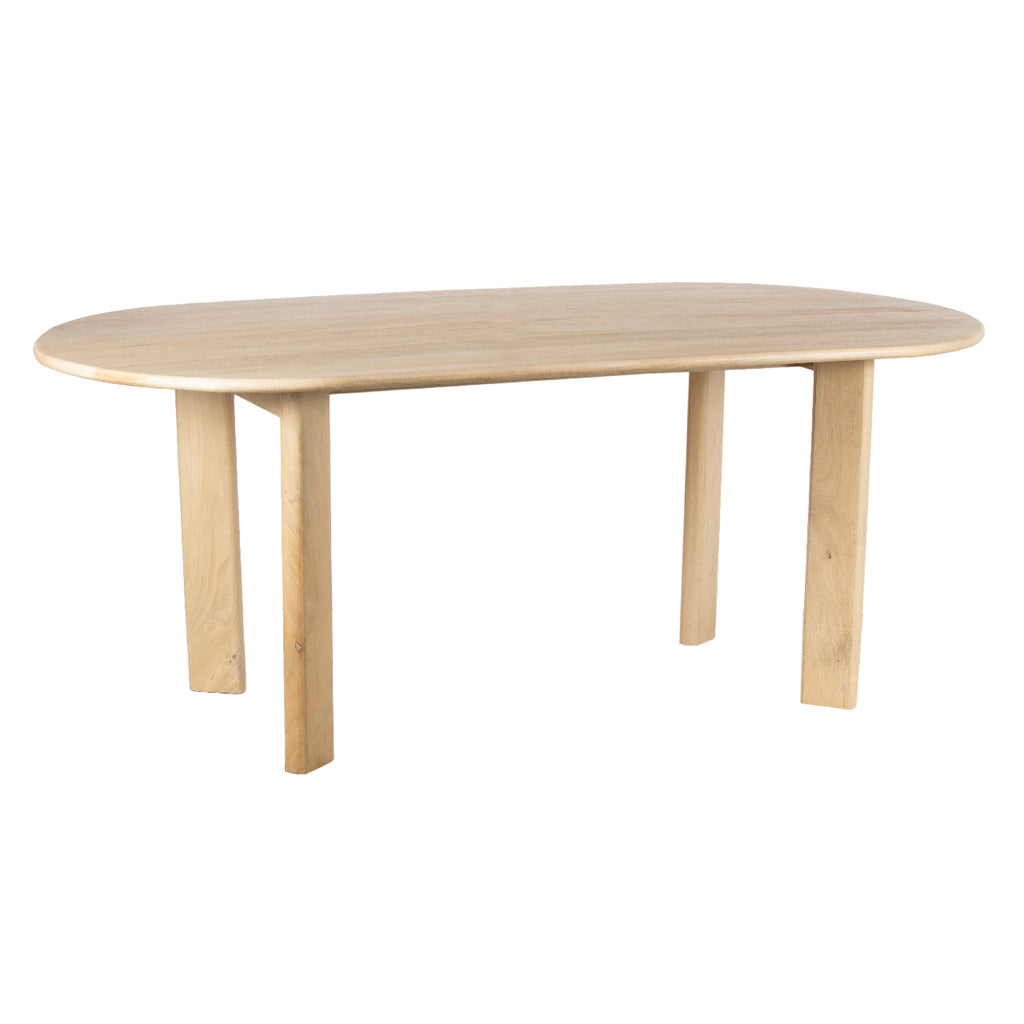 Capsul Mango Wood Dining Table - Natural