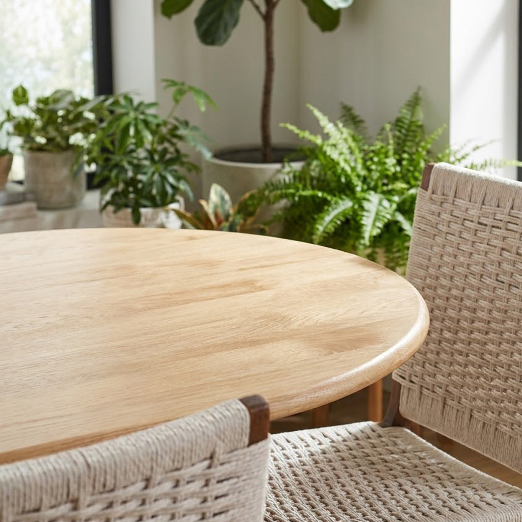 Capsul Mango Wood Dining Table - Natural