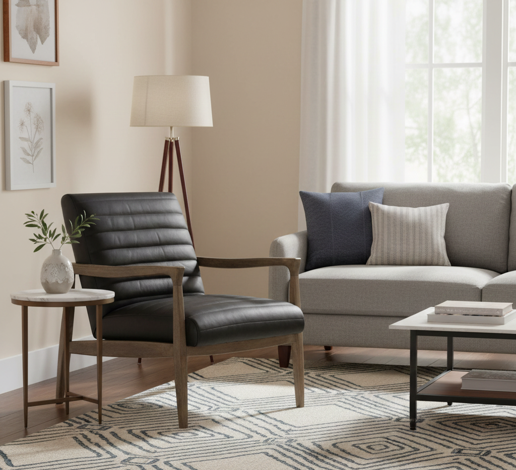 Albi Mango Wood Armchair
