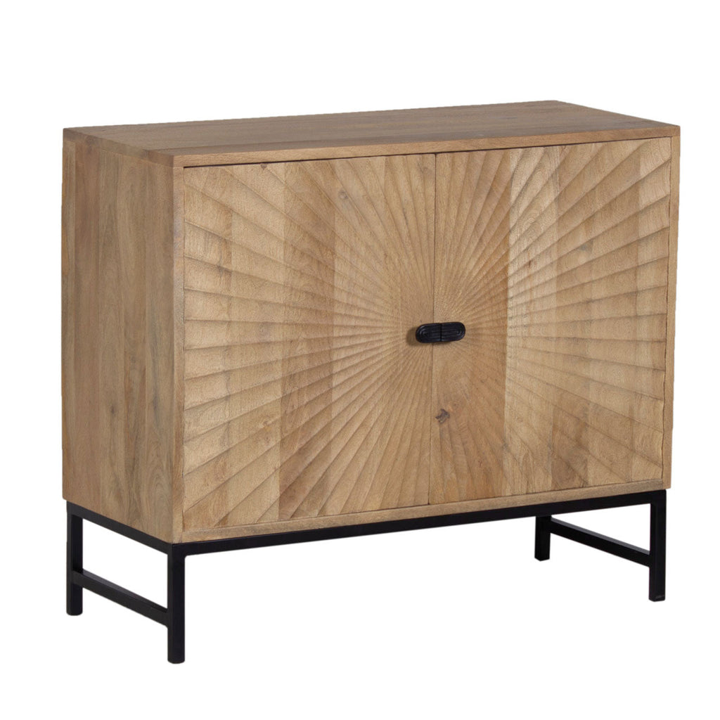 Alden Mango Wood 2 Door Cabinet