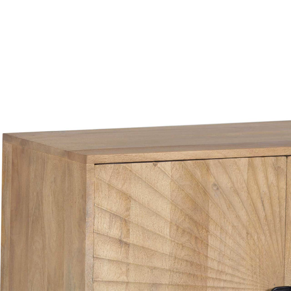 Alden Mango Wood 2 Door Cabinet