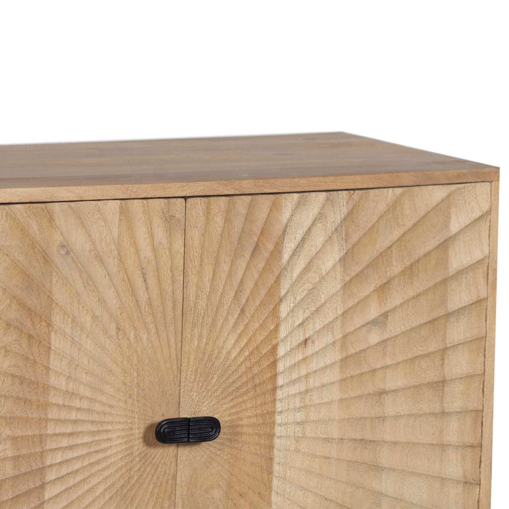 Alden Mango Wood 2 Door Cabinet