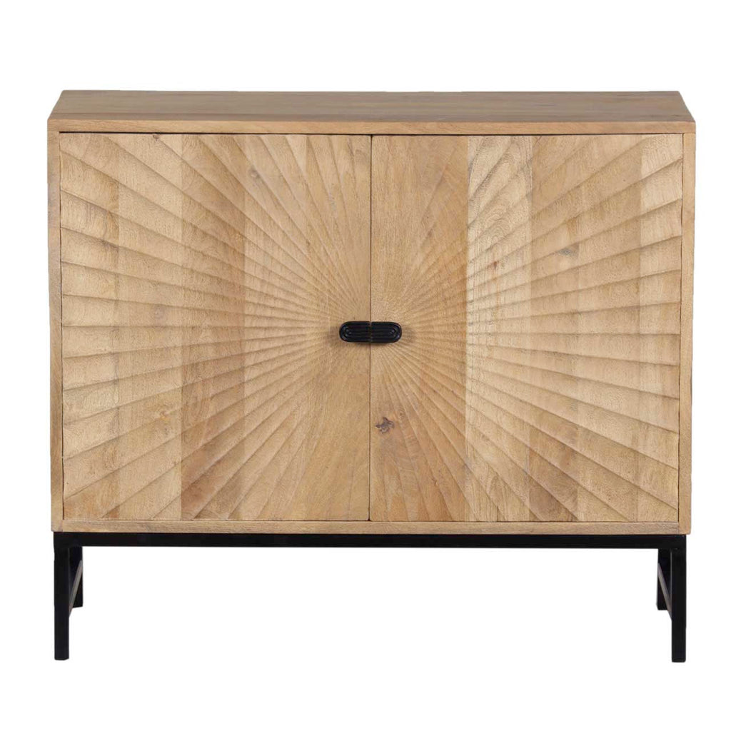 Alden Mango Wood 2 Door Cabinet