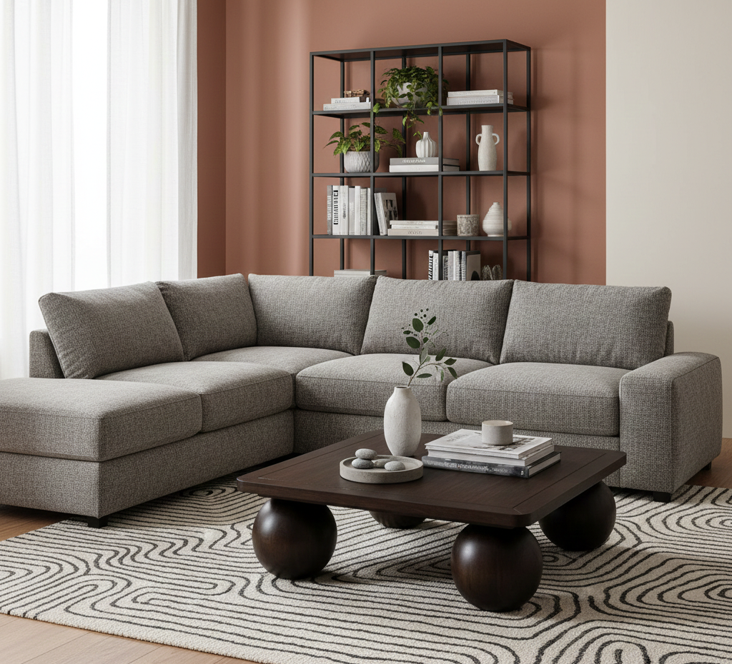 Alida Mango Wood Square Coffee Table