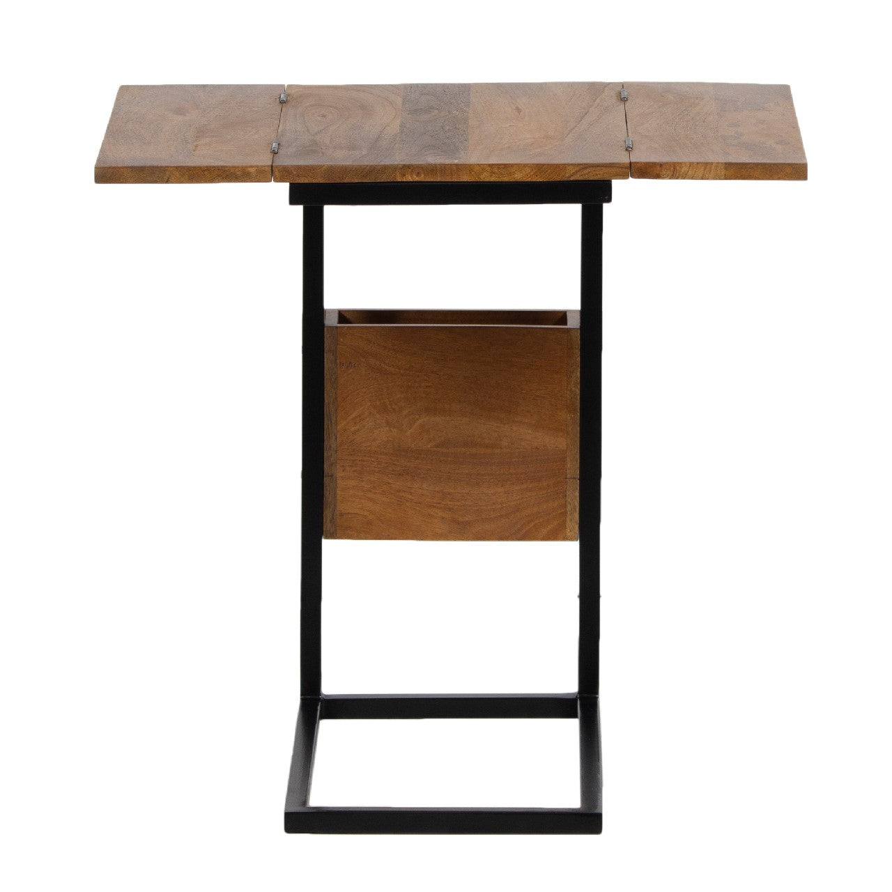 Allen Mango Wood Metal C Table