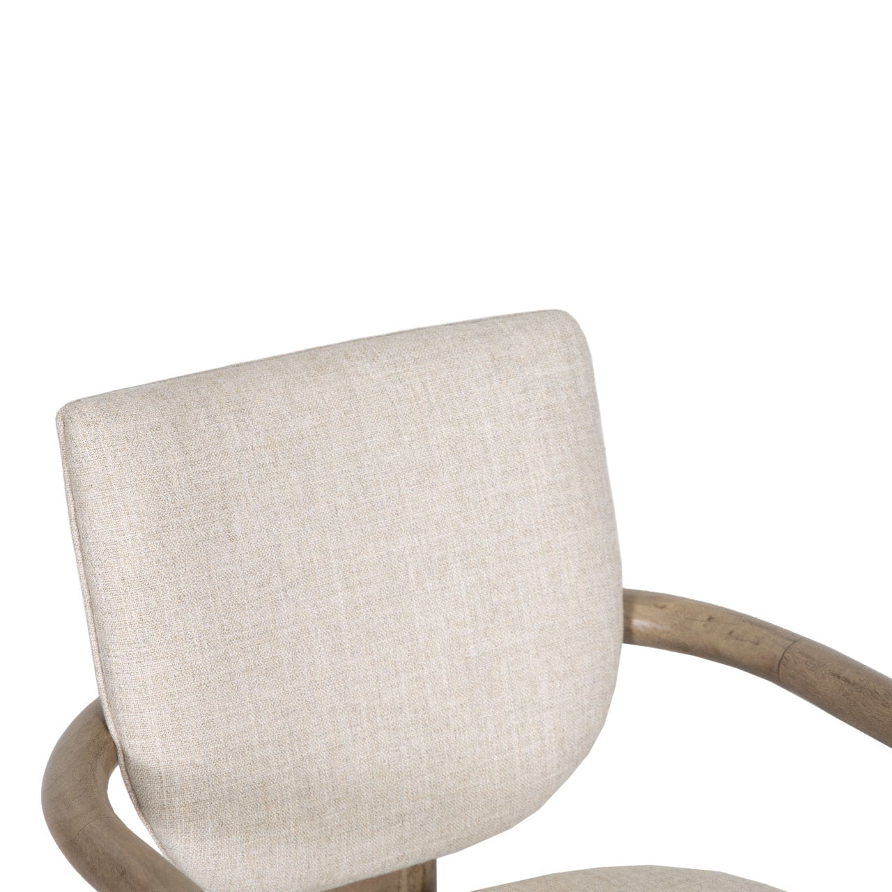 Allie Manog Wood Dining Arm Chair Upholstery