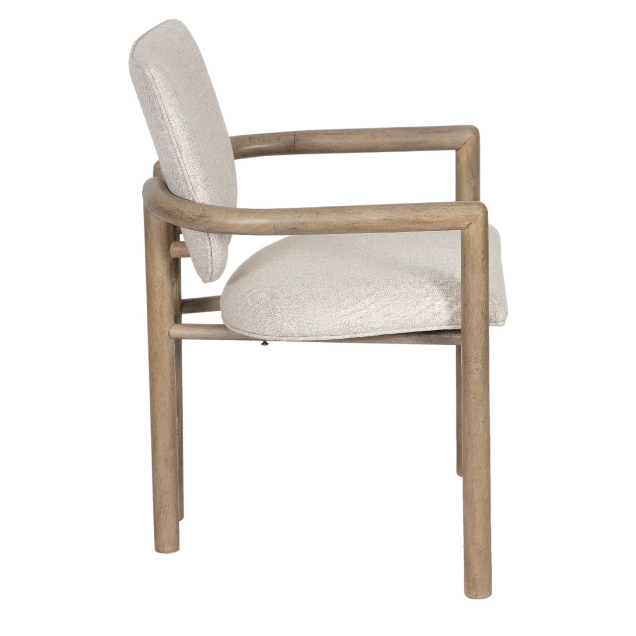 Allie Manog Wood Dining Arm Chair Upholstery
