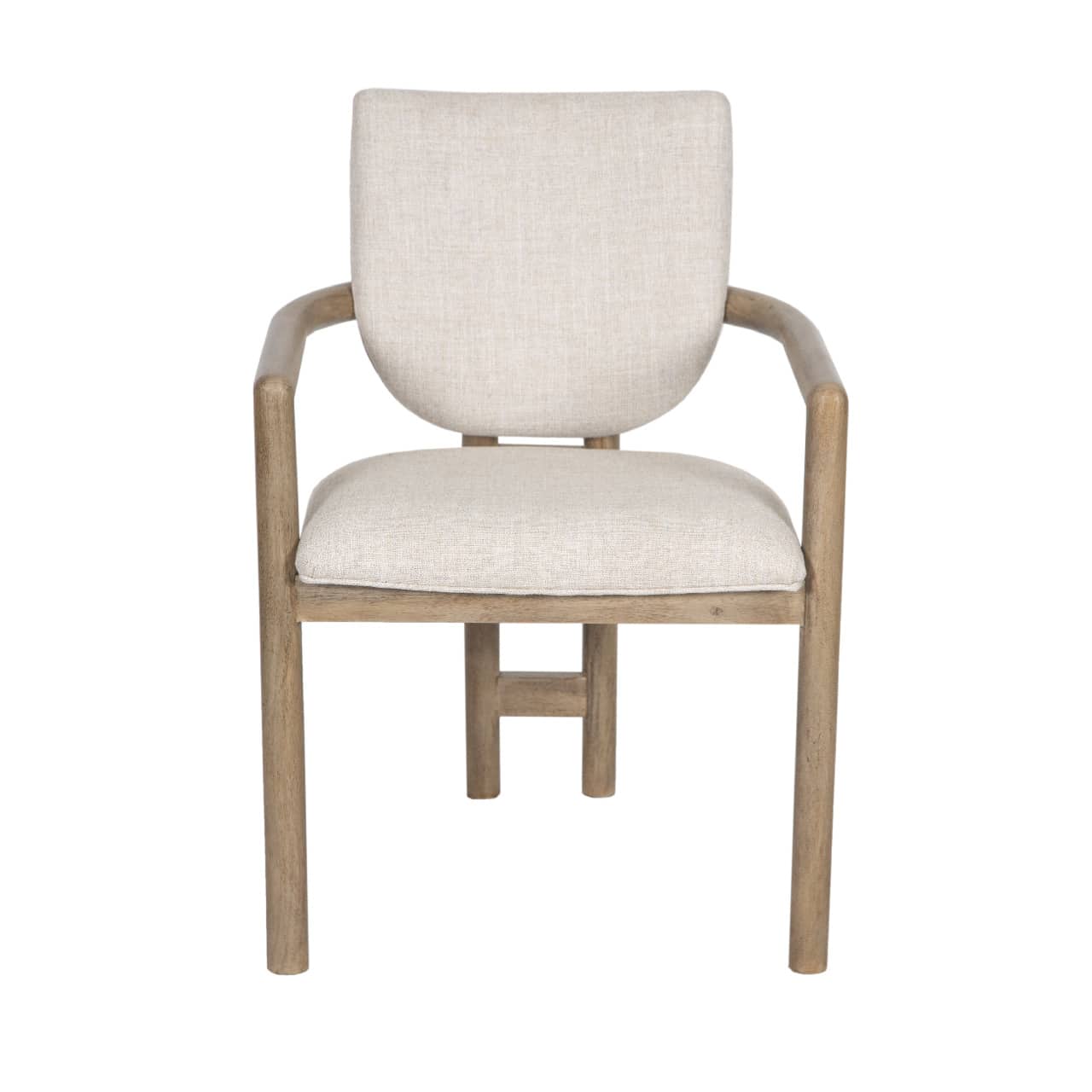 Allie Manog Wood Dining Arm Chair Upholstery