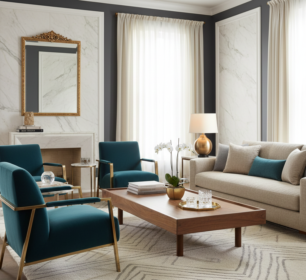 Alonsa Acacia Wood Coffee Table