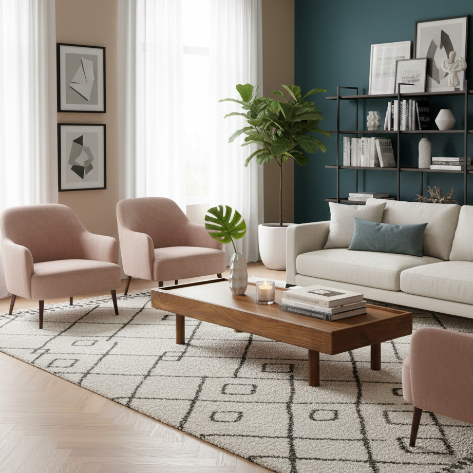 Alonsa Acacia Wood Coffee Table
