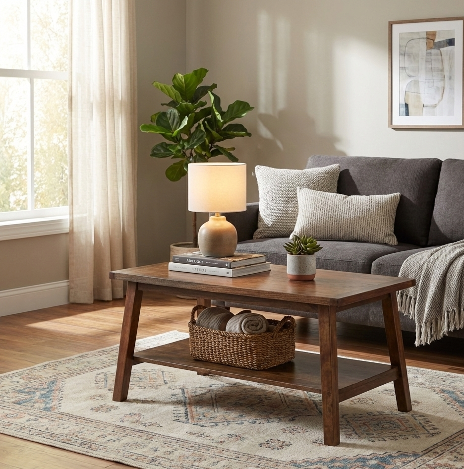 Amara Acacia Wood Coffee Table