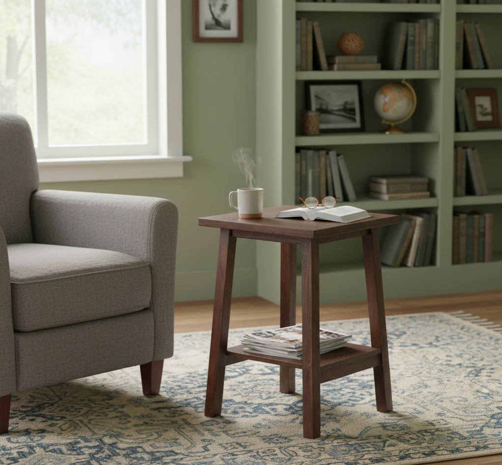 Amara Acacia Wood Side Table Small