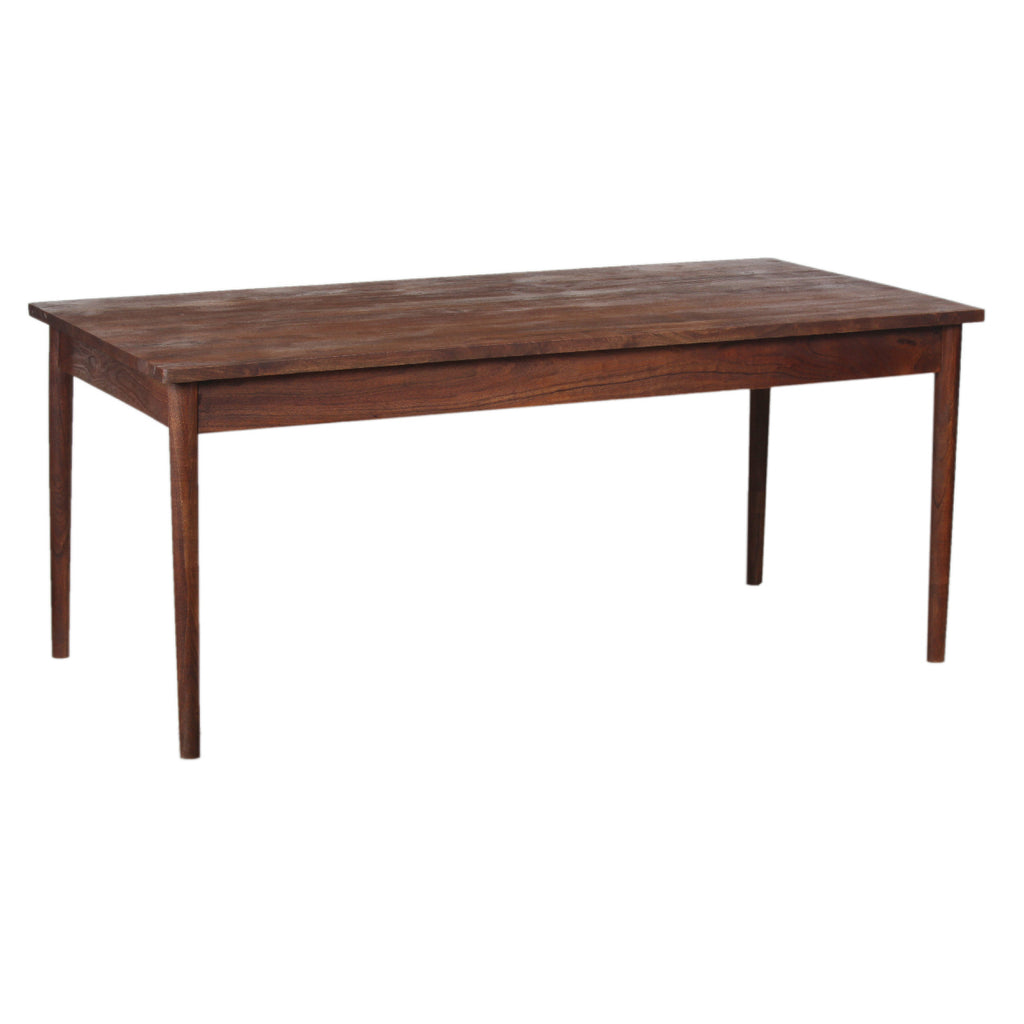 Anbu Acacia Dining Table Walnut Small