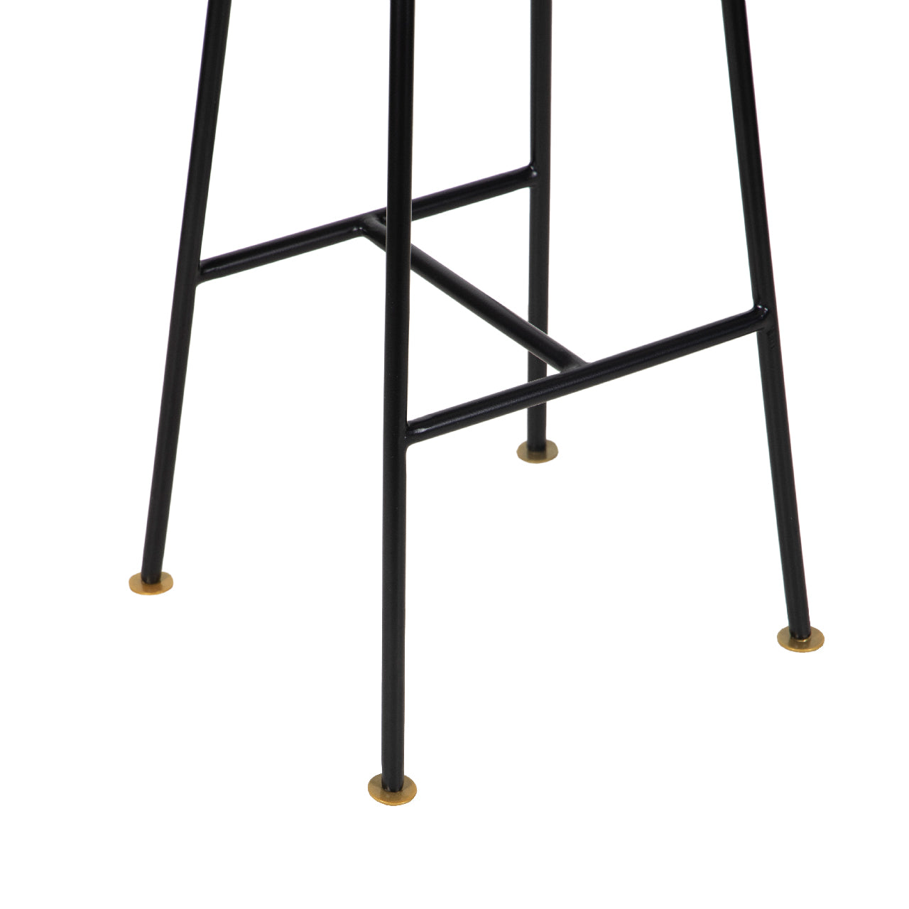 Aniko Metal Stand With Wood Seat Bar Stool