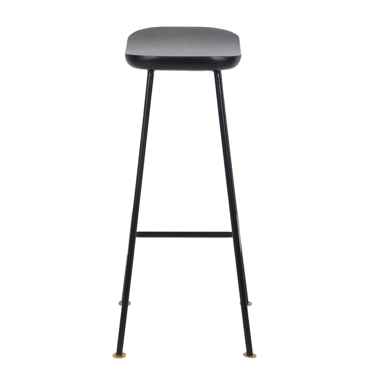 Aniko Metal Stand With Wood Seat Bar Stool