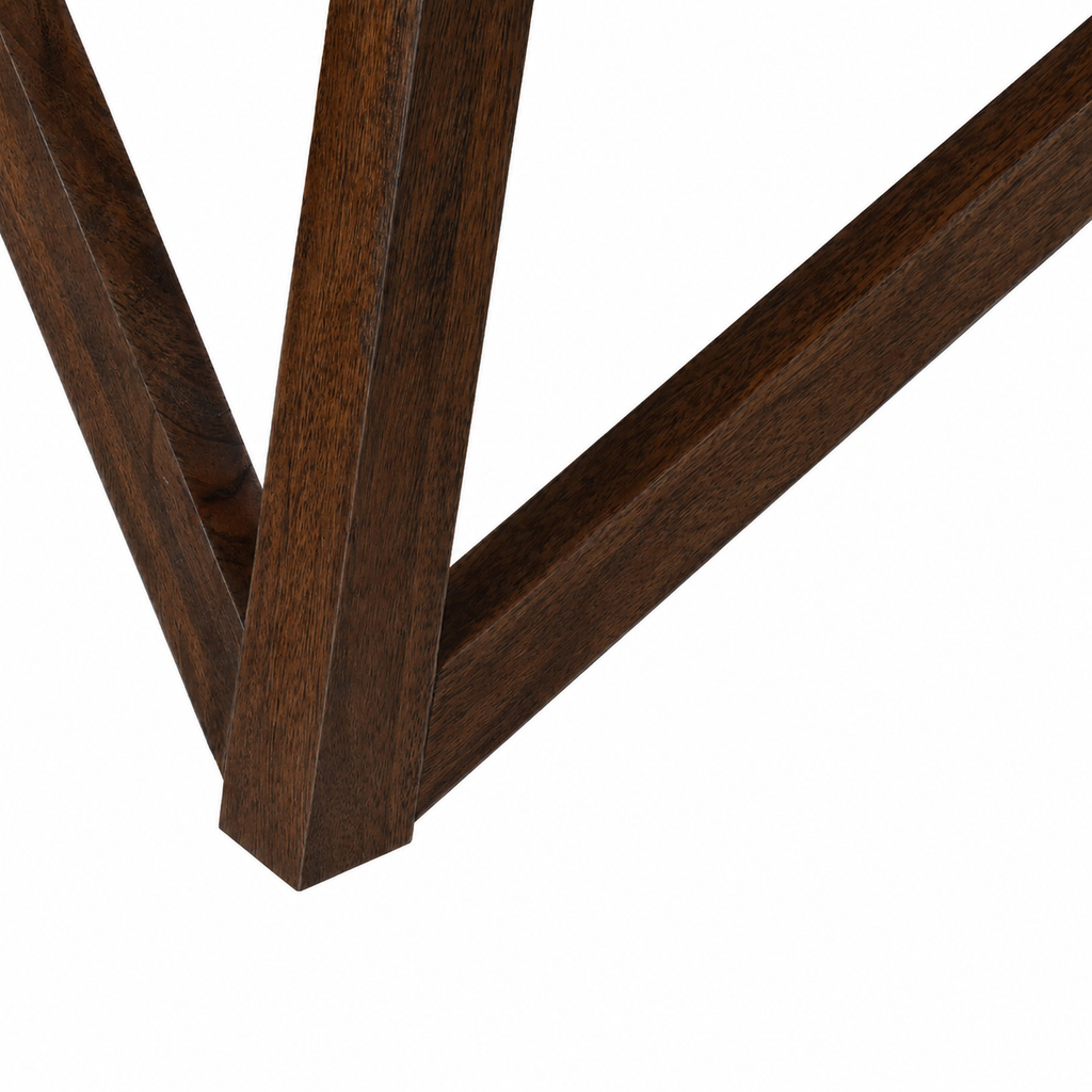 Antwerp Mango Wood Marble Coffee Table
