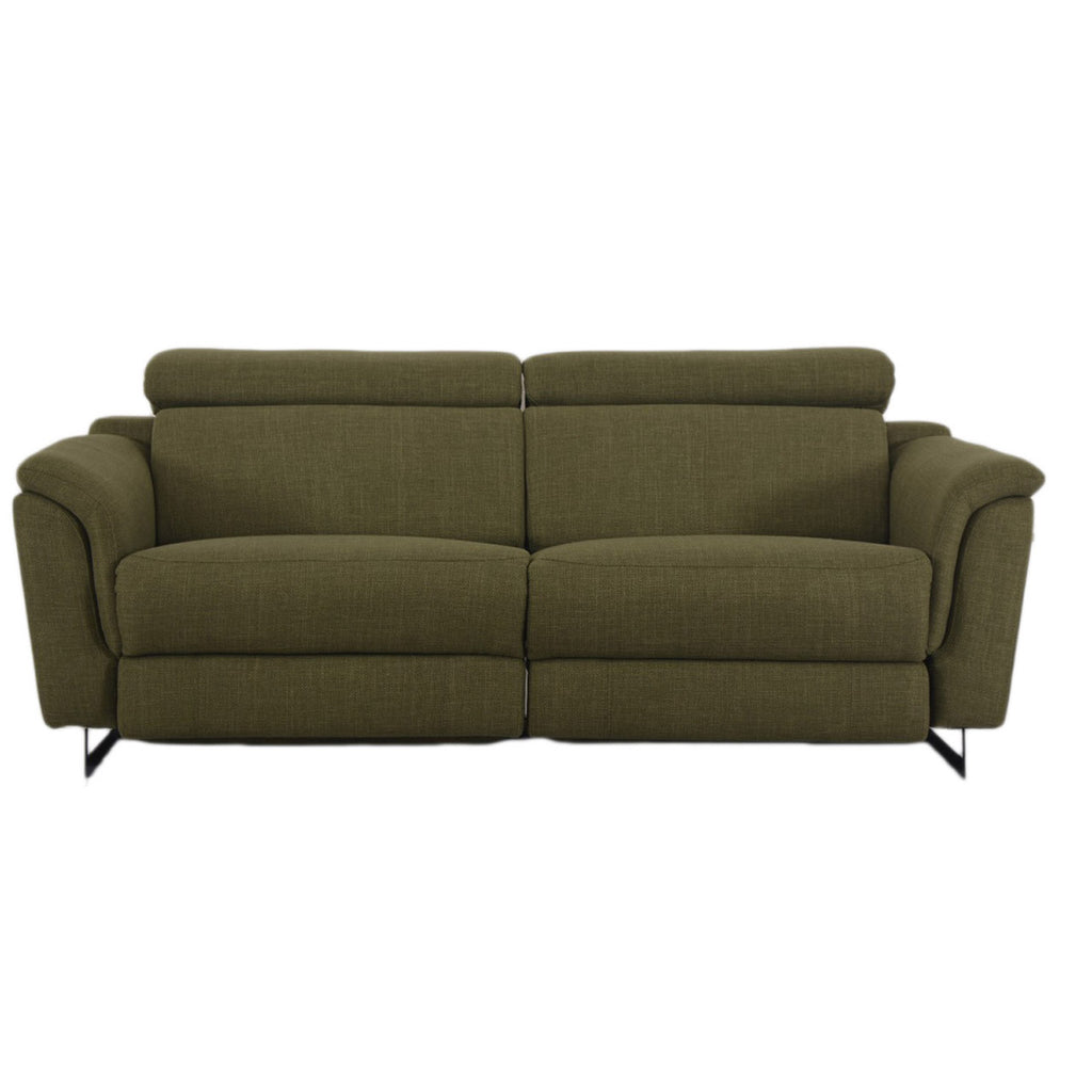 Arden Farbic Comfort Recliner - Moss Green