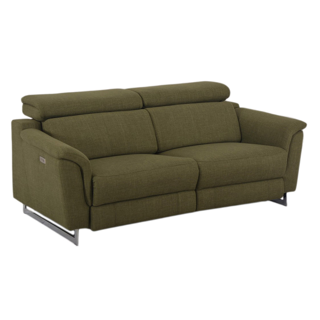 Arden Farbic Comfort Recliner - Moss Green