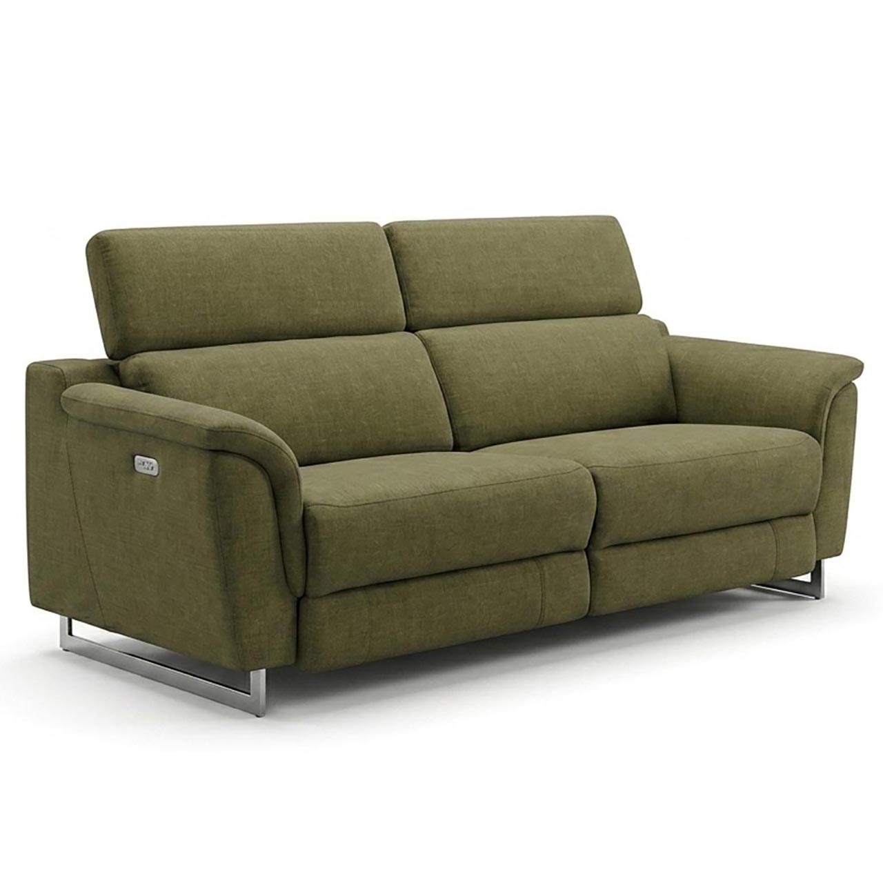 Arden Farbic Comfort Recliner - Moss Green