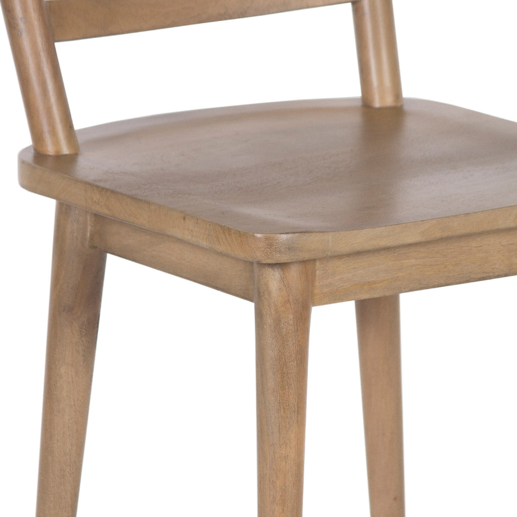 Arno Mango Wood Side Dining Chair