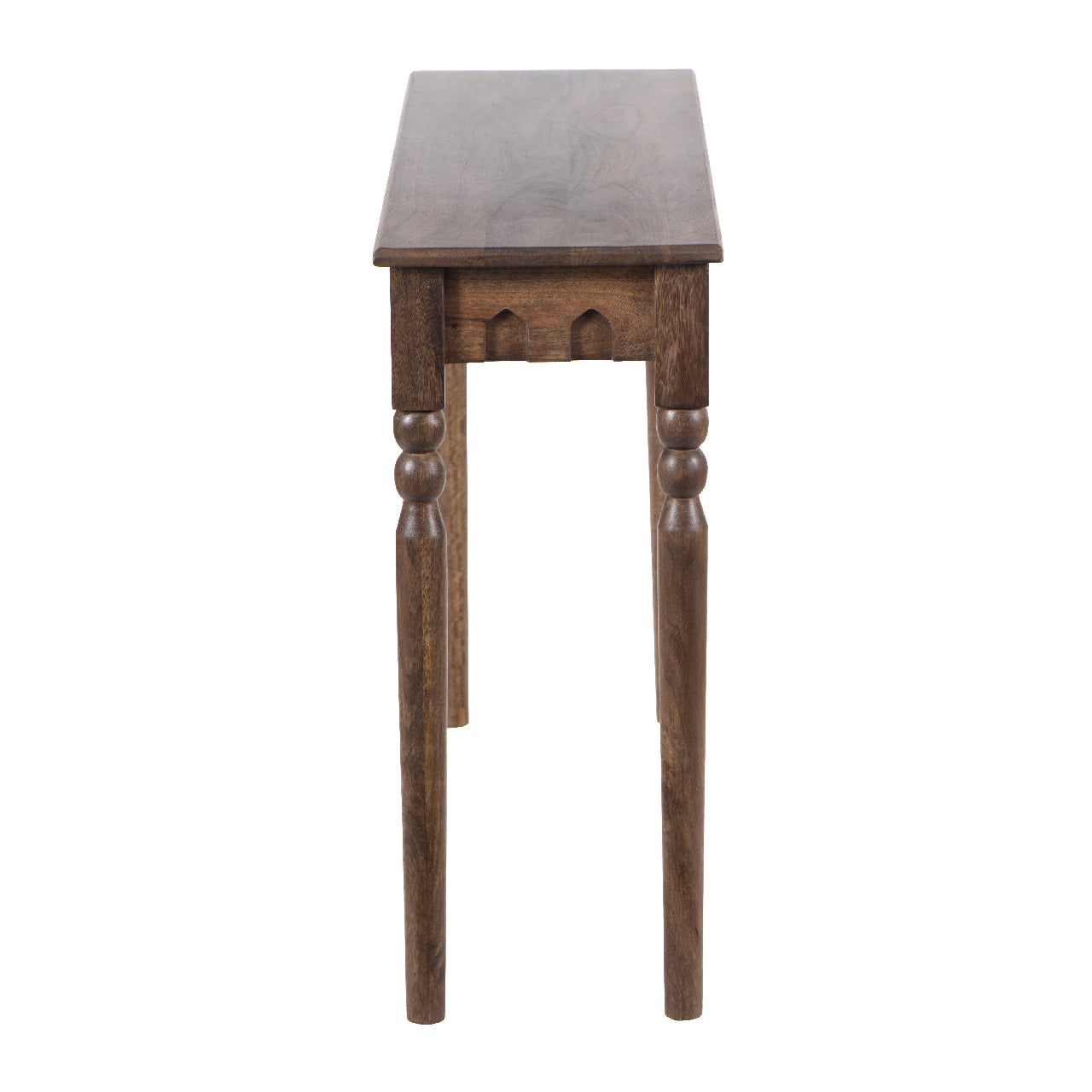 Ashford Mango Wood Console Table - Walnut