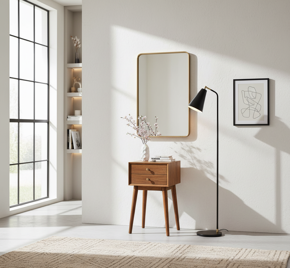 Avalon Mango Wod 2 Drawer Night Stand