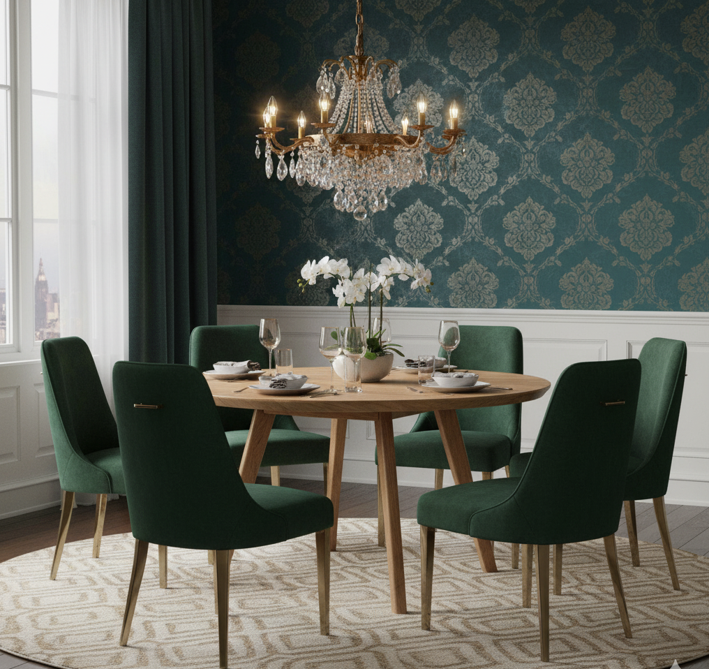 Avila Acacia Dining Table – Natural